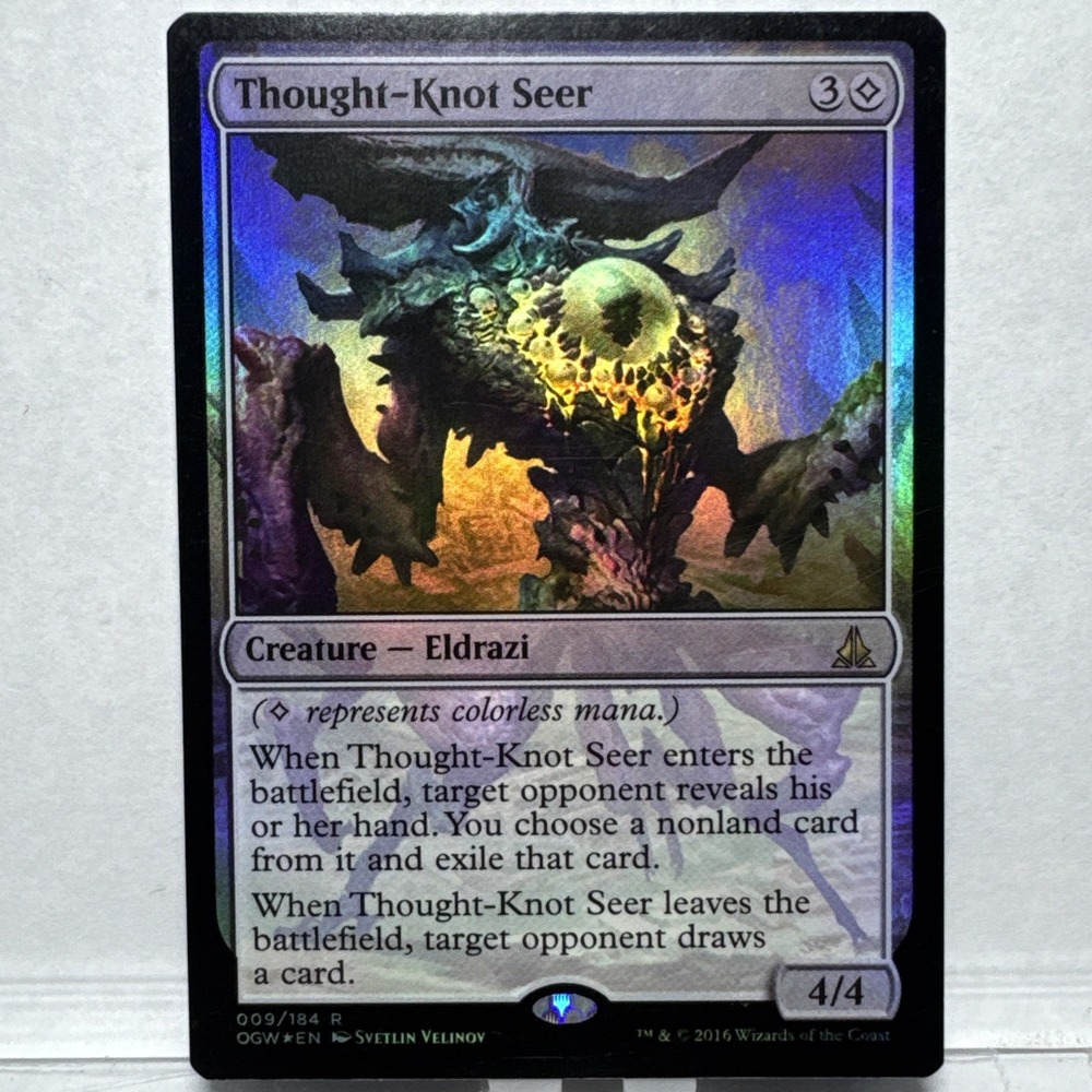 Thought-Knot Seer Oath of the Gatewatch Foil MTG Card 009/184 Rare Eldrazi